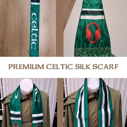 Premium Celtic Silk Scarf